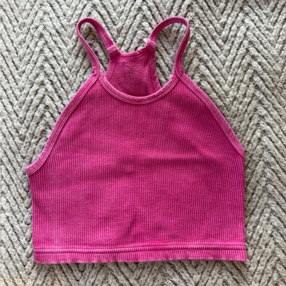 Free People Movement Happiness Runs Crop Tank Bra